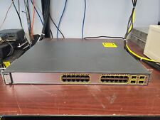 Cisco Catalyst 3750 Series WS-C3750G-24TS-S1U 24 Port Gigabit Network Switch #73 picture