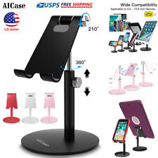 Adjustable Aluminum Tablet/Phone Stand Mount Holder fr iPad iPhone Samsung 4-13