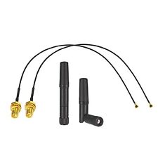 Dual Band Small WiFi Antenna 2.4GHz 5GHz RP-SMA Male Antenna w MHF4 IPEX to RP-S picture