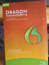 DRAGON Naturally Speaking Home Edition Version 12 Speech Recognition Open Box picture