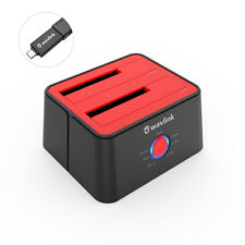 Dual Bay Hard Drive Docking Station USB 3.0 to SATA for 3.5/2.5 '' HDD/SSD picture