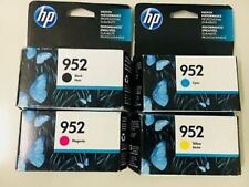 4pk Set HP 952 Ink Cartridges NEW GENUINE Officejet 8710 8210 8720 8730 picture