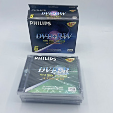 Philips DVD+RW 4x 120 Min 4.7 GB Data Blank Disc In Sealed Case + 3 Loose Sealed picture