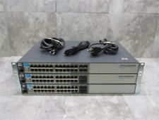 Lot of 3 HP Procurve J9021A 24-Port Gigabit Ethernet Switch 2810-24G 10/100/1000 picture