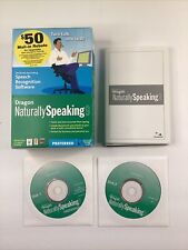 NUANCE® DRAGON Naturally Speaking 9 • Speech Recognition Software NO Headset picture