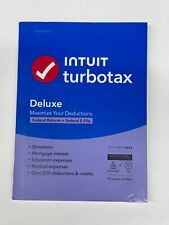 NEW - Intuit TurboTax DELUXE 2023 - FEDERAL ONLY NO STATE Windows/Mac - Sealed picture
