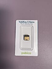 New Yubico YubiKey 5 Nano - Two Factor Authentication USB Security Key, USB-A picture