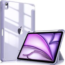 Hybrid Slim Case for iPad Air 11-inch M2 2024 Shockproof Cover Clear Back Shell picture