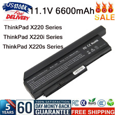 Replace 73Wh Laptop Battery for Lenovo ThinkPad X220 X220i X220S 42T4873 42T4861 picture