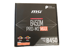 MSI B450M-A PRO MAX II AM4 AMD B450 SATA 6Gb/s Micro ATX Motherboard picture
