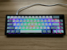 Custom Mechanical Keyboard Linear Switches Sugar65 Aluminum 65% RGB Lubed Wired picture