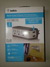 NEW BELKIN BST300bg 3-Outlet SurgePlus with 2 USB Ports & Swivel Head picture