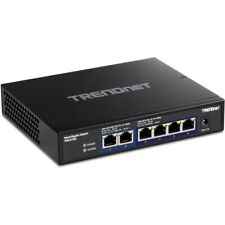 TRENDnet 6-Port 10G Switch 4 x 2.5G RJ-45 Base-T Ports TEGS762 picture