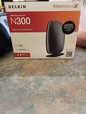 New - Belkin Surf N300 300 Mbps 4-Port 10/100 Wireless N Router (F7D2301) picture