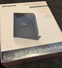 NETGEAR Ac1600 Cable Modem Wi-Fi Router Combo Brand New, unopened  picture