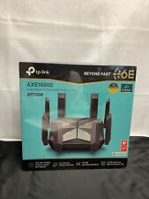 TP-Link Archer AXE300 AXE16000 Wireless Quad Band 16 Stream WiFi 6E Router picture