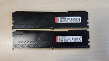 1 KIT - Pack of 2 x 8GB KINGSTON FURY DDR4 3200MHz - Desktop Memory - USED picture