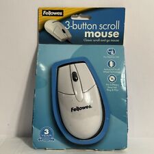 Vintage Fellowes 3-Button Mouse 98921 Plug & Play PS/2 New/Sealed picture