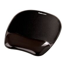 Fellowes Mouse Mat Wrist Support - Crystals Gel Mouse Pad with Non Slip Rubber B picture