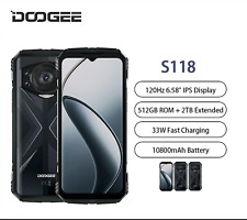 DOOGEE S118 Rugged Phone Unlocked-Android 14 Rugged Smartphone 20GB RAM+512GB RO picture