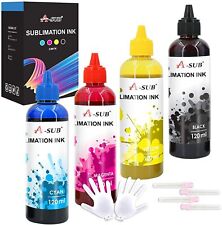 A-SUB Sublimation Ink Refill 480ML for All Epson ET-2720 2760 2800 2803 3760 etc picture