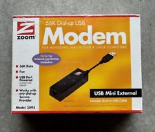 New Zoom 56K Dial-up USB Modem for Windows, Macintosh, & Linux Model 3095 Brand picture
