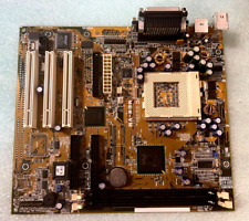 VINTAGE ASUS MEW-VM 2.01 INTEL 810 SOCKET 370 P3 ATX MOTHERBOARD WITH VGA MBMX61 picture