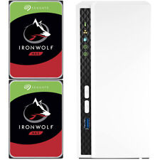 QNAP TS-233 2-Bay 2GB RAM and 24TB (2 x 12TB) of Seagate Ironwolf NAS Drives picture