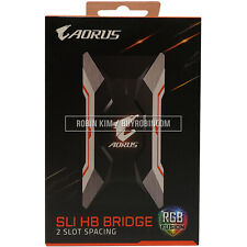 GIGABYTE AORUS SLI HB bridge RGB 2 Slot PCI-E Spacing Supports Dual Link SLI HB picture