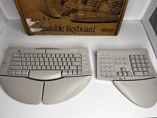 Vintage Apple M1242 Apple Adjustable Keyboard + Fn Key+Numpad. MINT picture