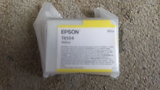 2018 Genuine Epson Yellow Ink Cartridge T8504 SureColor SC-P800 80ml Sealed picture