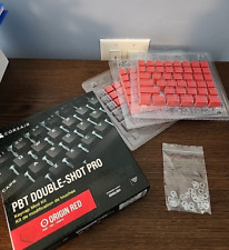 CORSAIR PBT Double-Shot PRO Keycap Mod Kit – Origin Red picture