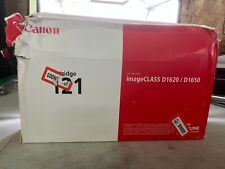 NEW SEALED Genuine Canon 121 Original Toner Cartridge, Black (BOX DAMAGE) picture