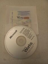 Microsoft Works Version 4.5a CD-ROM Disc Only with product id # picture