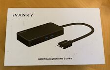 Ivanky Macbook Pro 12 in 2 Docking Station 85W PD 4K HDMI USB C Docking Station picture