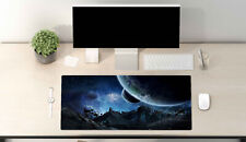 Gaming Mouse Pad Planets Gaming Desk Mat- Large Desk Pad- Gift for Gamer picture