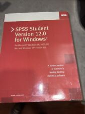 SPSS Student Version 12.0 Statistical Software Windows 98 XP NT: 2003 / Vintage picture