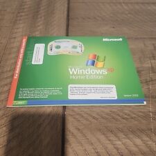 USED - Microsoft Windows XP Home Edition PC Version 2002 Software With Old Key picture