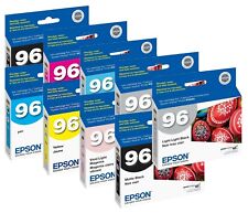 Genuine Epson 96 T096 Ink Cartridge 9-Pack for Stylus Photo R2880 picture