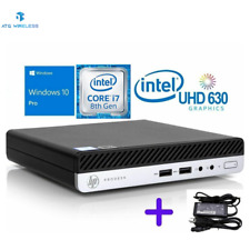 HP Prodesk 800 G4 MINI PC I7 / I5-8500T 512GB SSD 16GB WIN10 WIFI AC picture