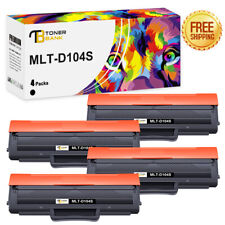 4p MLTD104S MLT-D104S BLACK Toner Cartridge for Samsung ML-1661 ML-1675 ML-1865W picture
