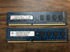 Nanya 4GB DDR3 1600 Mhz RAM PC3-12800U Desktop Memory and HYNIX 2GB PC3-10600U D picture