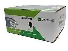 Genuine Lexmark 24B6720 Black Toner Cartridge - NEW SEALED picture