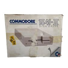 Commodore 1541-ii Disk Drive, Power Supply, Serial Cable, Box Tested Working picture