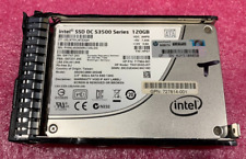 HP/INTEL 717964-001 120GB 6G SATA 2.5IN SSD DC S3500 TK0120GDJXT W/ CADDY picture