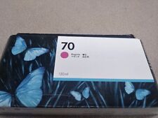 ONE GENUINE HP C9453A DESIGNJET Z2100 NO 70 INK MAGENTA 130ML HP EoW: 2017 picture