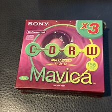 Sony CD-RW 3 Pack for Mavica Camera 3MCR-156A Compact Disc Rewriteable picture