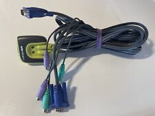 IOGear GCS62 2-Port MiniView Micro PS/2 KVM Switch with 2 Cables picture