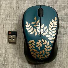 2 PACK Logitech Design Collection M317 Wireless Optical Mouse Golden Garden picture