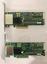 (LOT X2) HP P411 Smart Array Dual Port PCIe 256mb Low Profile Card  013236-001 picture